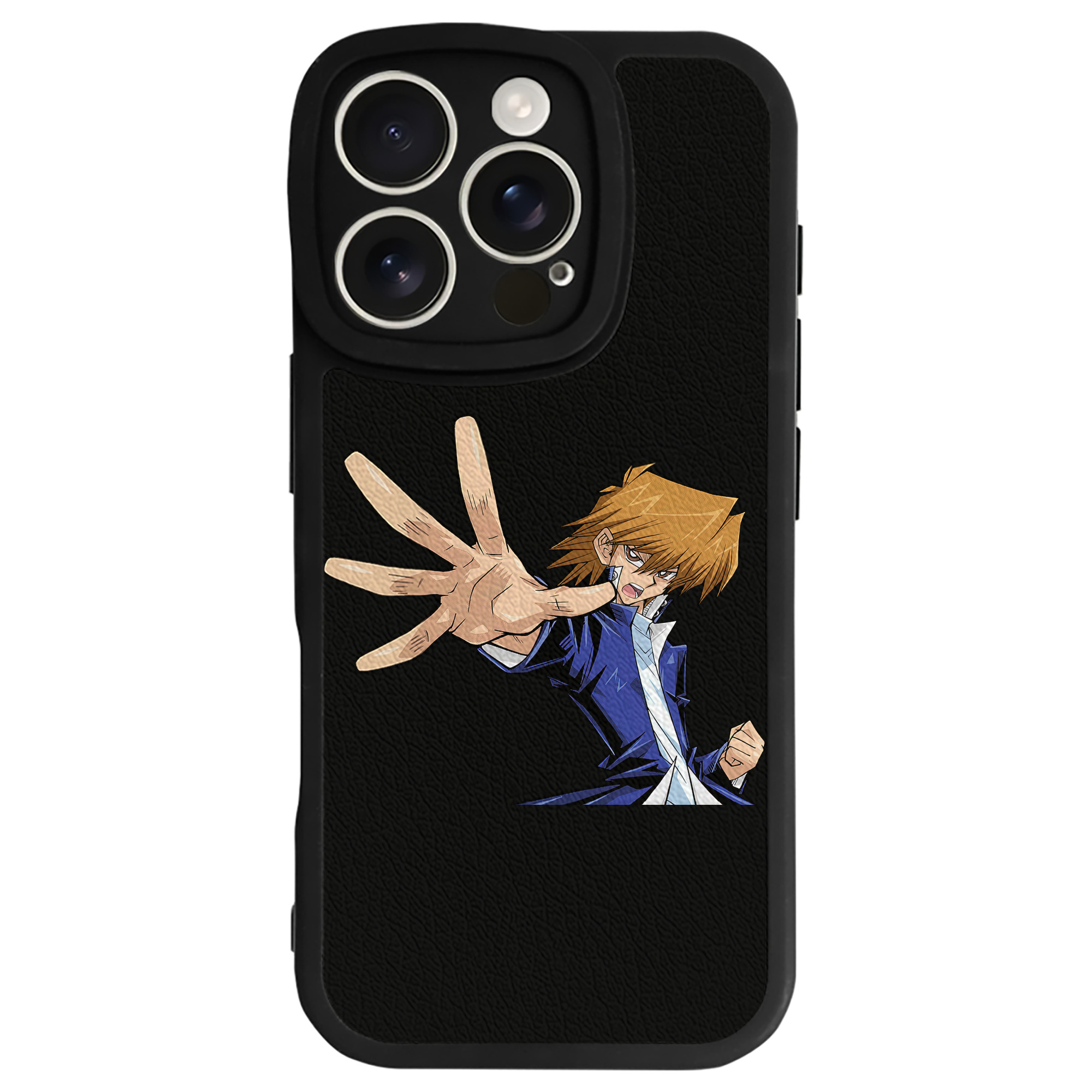 遊☆戯☆王 Yu-Gi-Oh! 【iPhone 16シリーズ対応】シリコンスマホケース（レザー調） 材質：シリコン